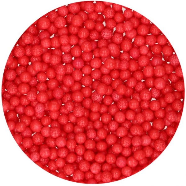 Zucker Perlen Soft Medium - Rot